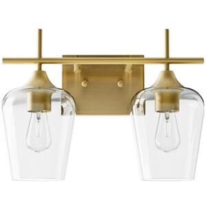 VONLUCE Bathroom Vanity Light, 2 Light Bathroom Light Fixture Over Mirror, Ba...